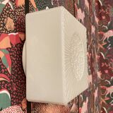 Large glass wall light, Scandinavian design, 1950s.