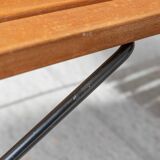 Slatted bench '400' by Harry Bertoia