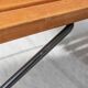 Slatted bench '400' by Harry Bertoia