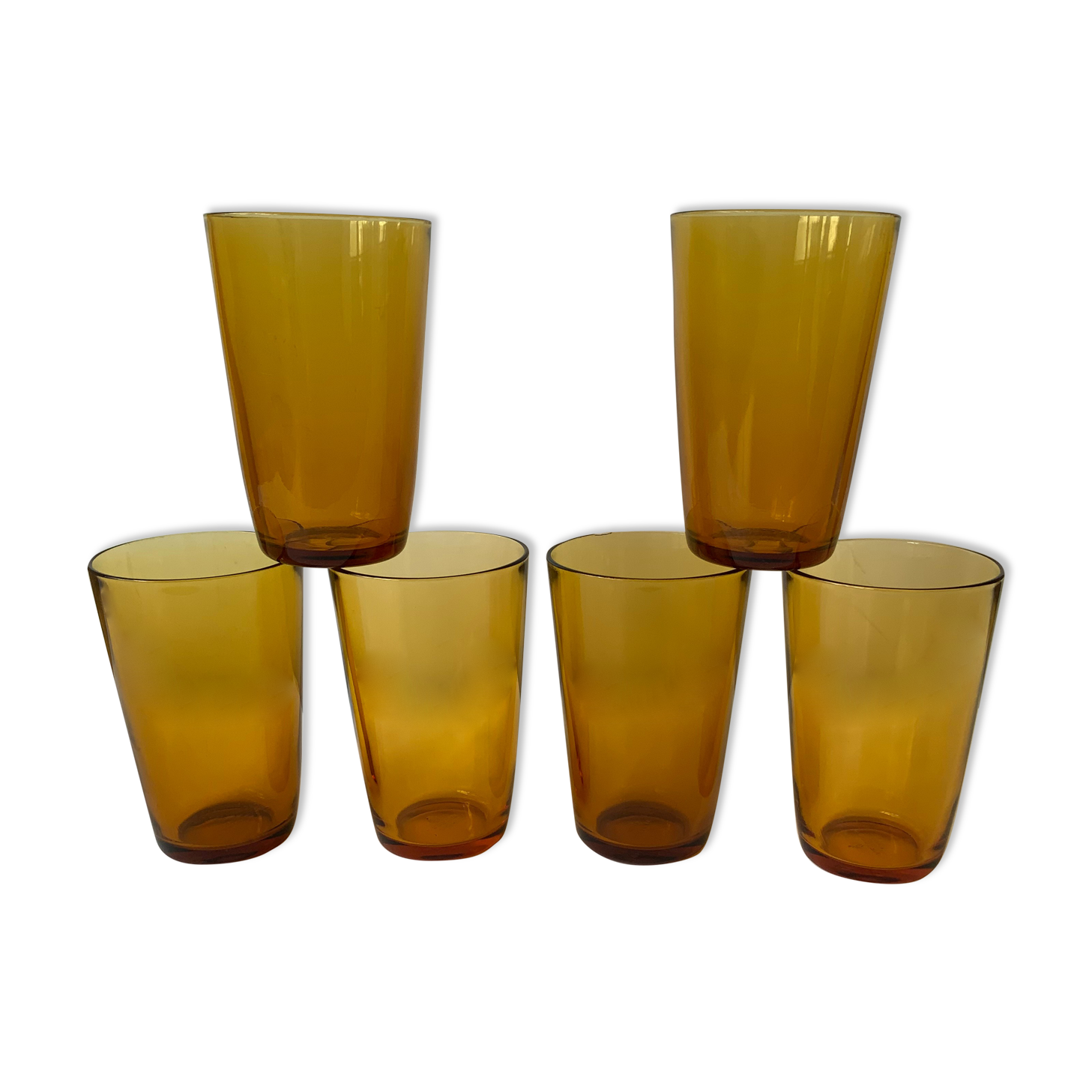 Verres ambrés
