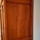 3-door Art Deco Parisian wardrobe and bevelled mirror