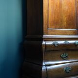 Bombe armoire hollandaise xviiie siècle