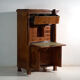 Antique Biedermeier walnut secretary – Austria, circa 1840