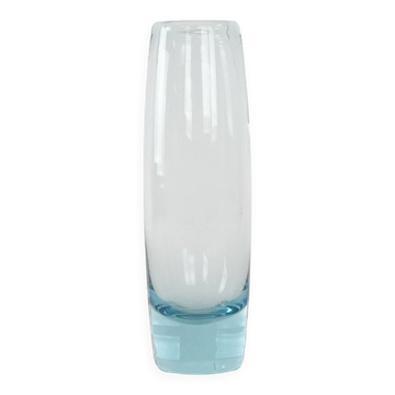 Vase en verre, design danois, années 1950, fabricant : Holmegaard, designer : Per L