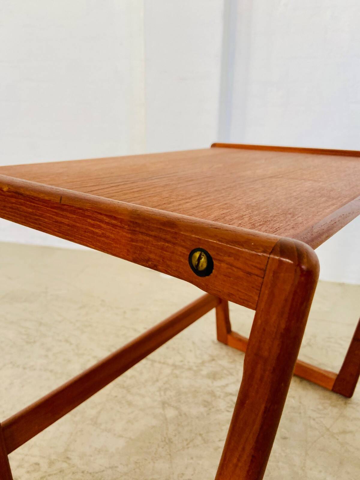 Vintage Danish mid-century retro Kai Kristiansen nesting tables 1960s