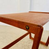 Vintage Danish mid-century retro Kai Kristiansen nesting tables 1960s