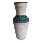 Large vintage ceramic vase signed