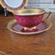 Cup and plate porcelain Graff Von Henneberg Germany vintage