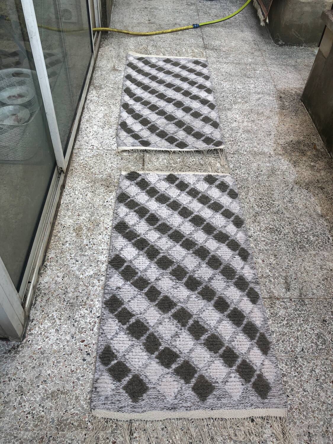 2 bedspreads 70 cm X 125 cm “handmade”