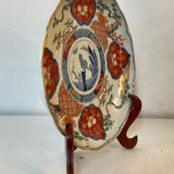 Imari porcelain plate, Japan, 19th century, hand-decorated