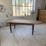 Oval farmhouse table 250cm pine