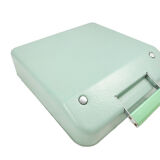 Hermes Baby green lime typewriter revised new ribbon