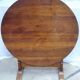 Oak winemaker's table