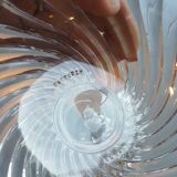 Sucrier en cristal de Baccarat modèle bambou signé