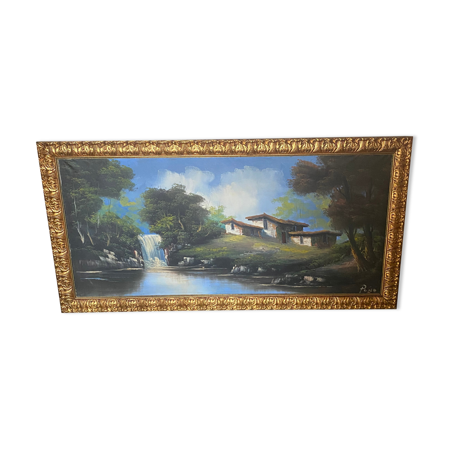 Large painting painting