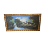 Large painting painting