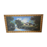 Grand tableau peinture
