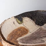 Bowl, centerpiece or fruit bowl, Cianciolo Ceramiche, Sicily, 1960/70