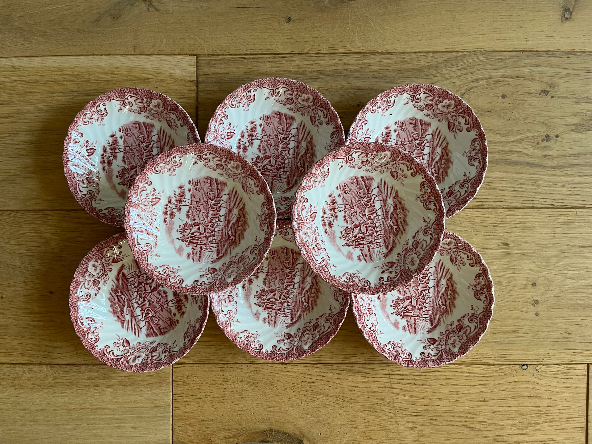 8 Johnson Brothers bowls
