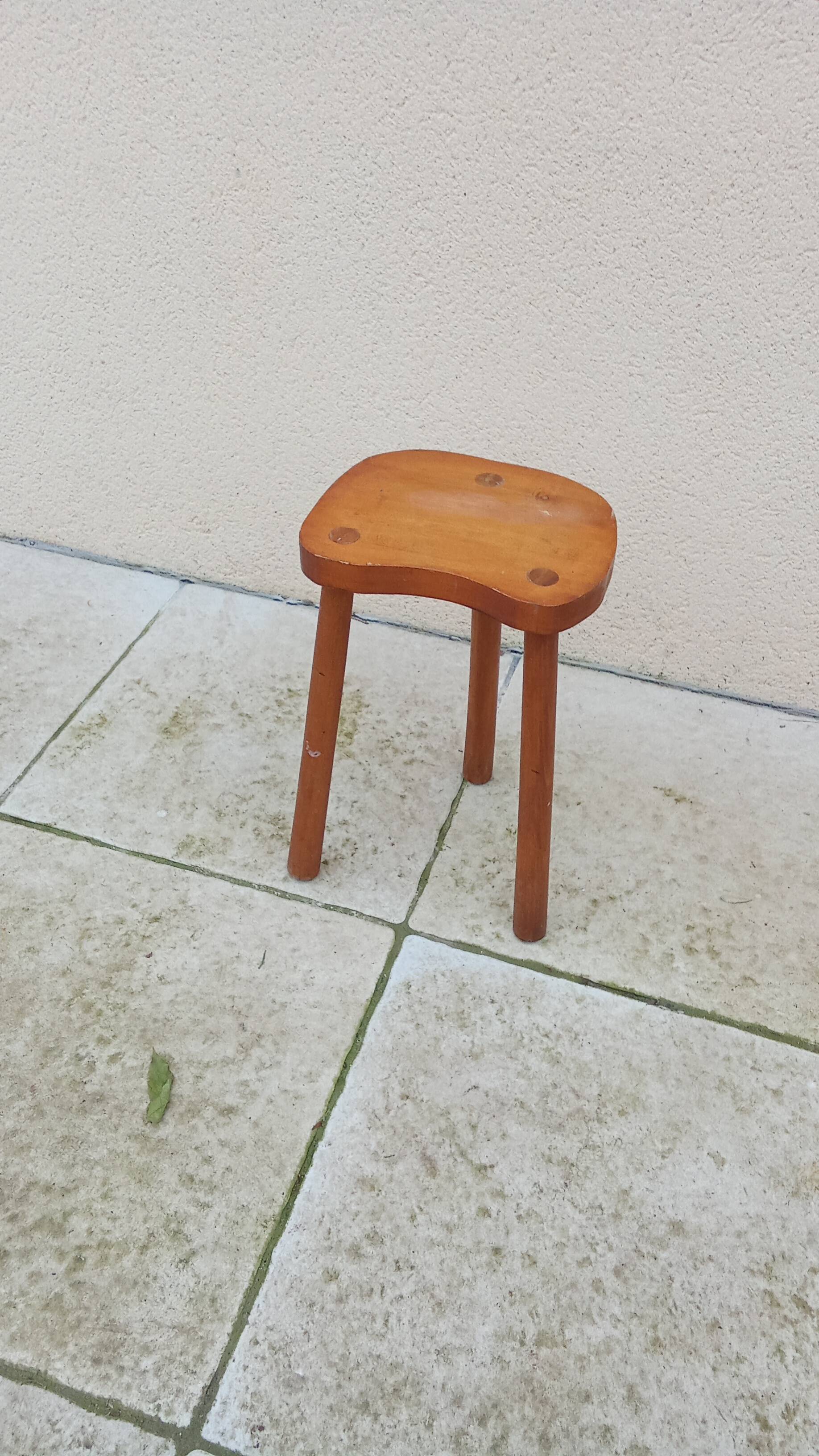 vintage milking farmer's stool