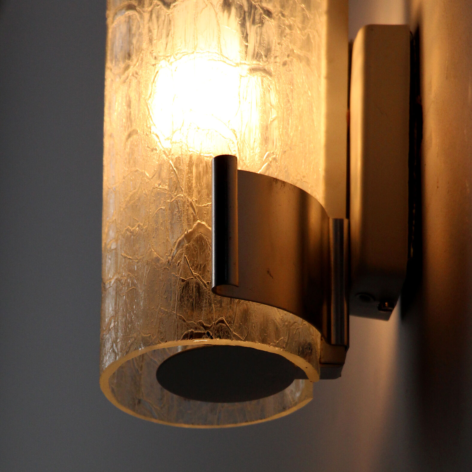 Vintage glass sconces Doria Leuchten