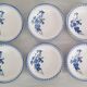Plates hollows earthenware old Digoin Sarreguemines - model annick - vintage