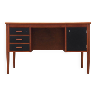 Teak desk, Danish design, 1970s, production: Denmark