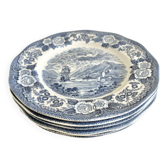 Old English dinner plates