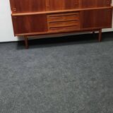 High teak sideboard attributed to Johannes Anderson - Elegant storage solution with style - Danish design