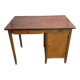 Vintage Danish desk from the 1960s with a drawer and cupboard.