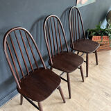Trois chaises vintage