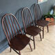 Trois chaises vintage