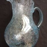 Carafe and its two glasses signed Biot.