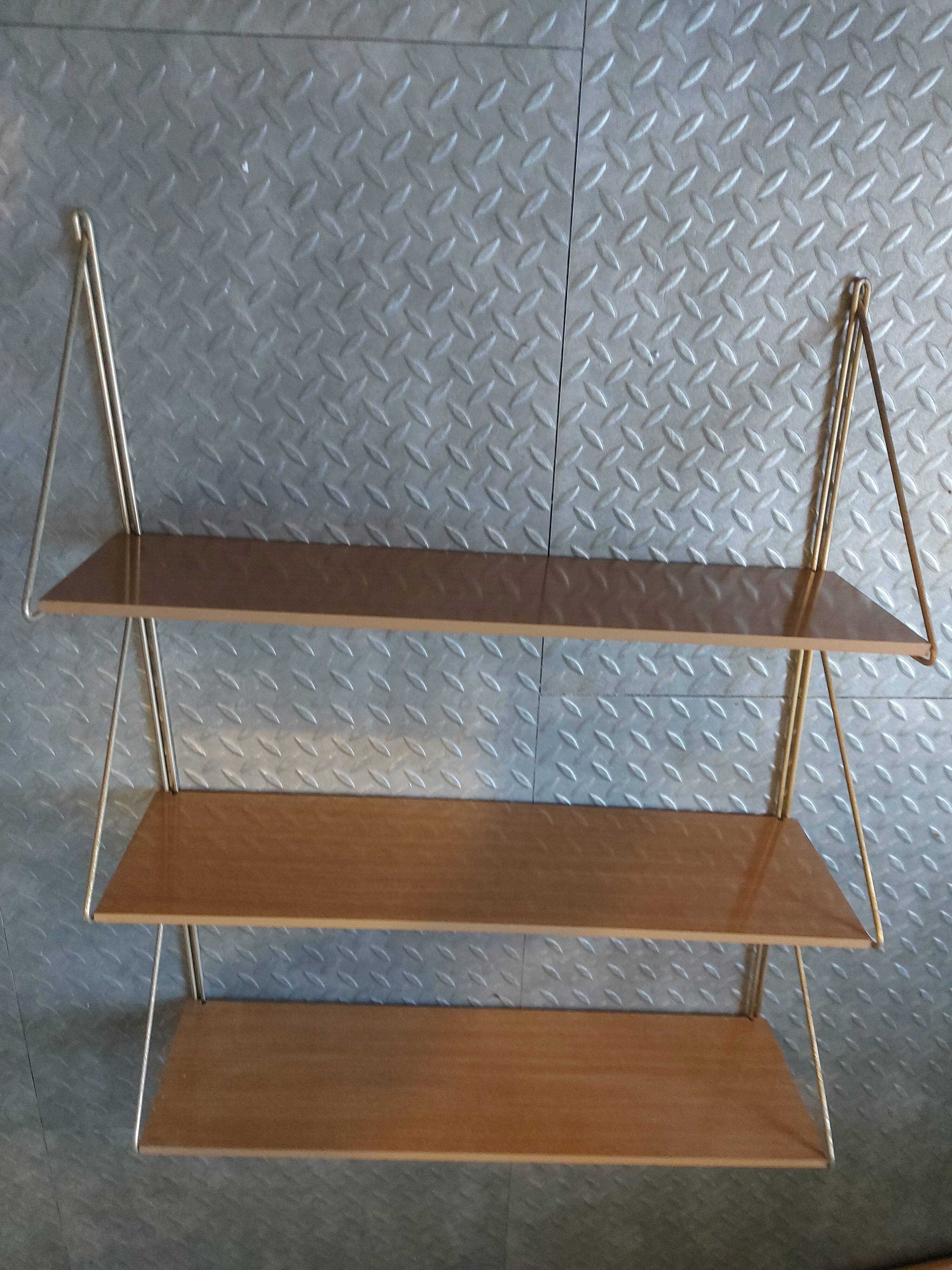 Vintage wall shelves 60'S