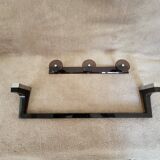 Towel rack and vintage bathroom bathrobe holder
