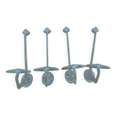4 vintage school hooks