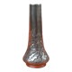 Art Nouveau Vase soliflore P. Chaumette Etain Décor feuilles de chêne
