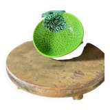 Earthenware Bowl with Barbotine Decor