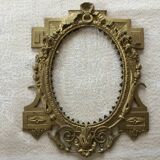 Two bronze frames