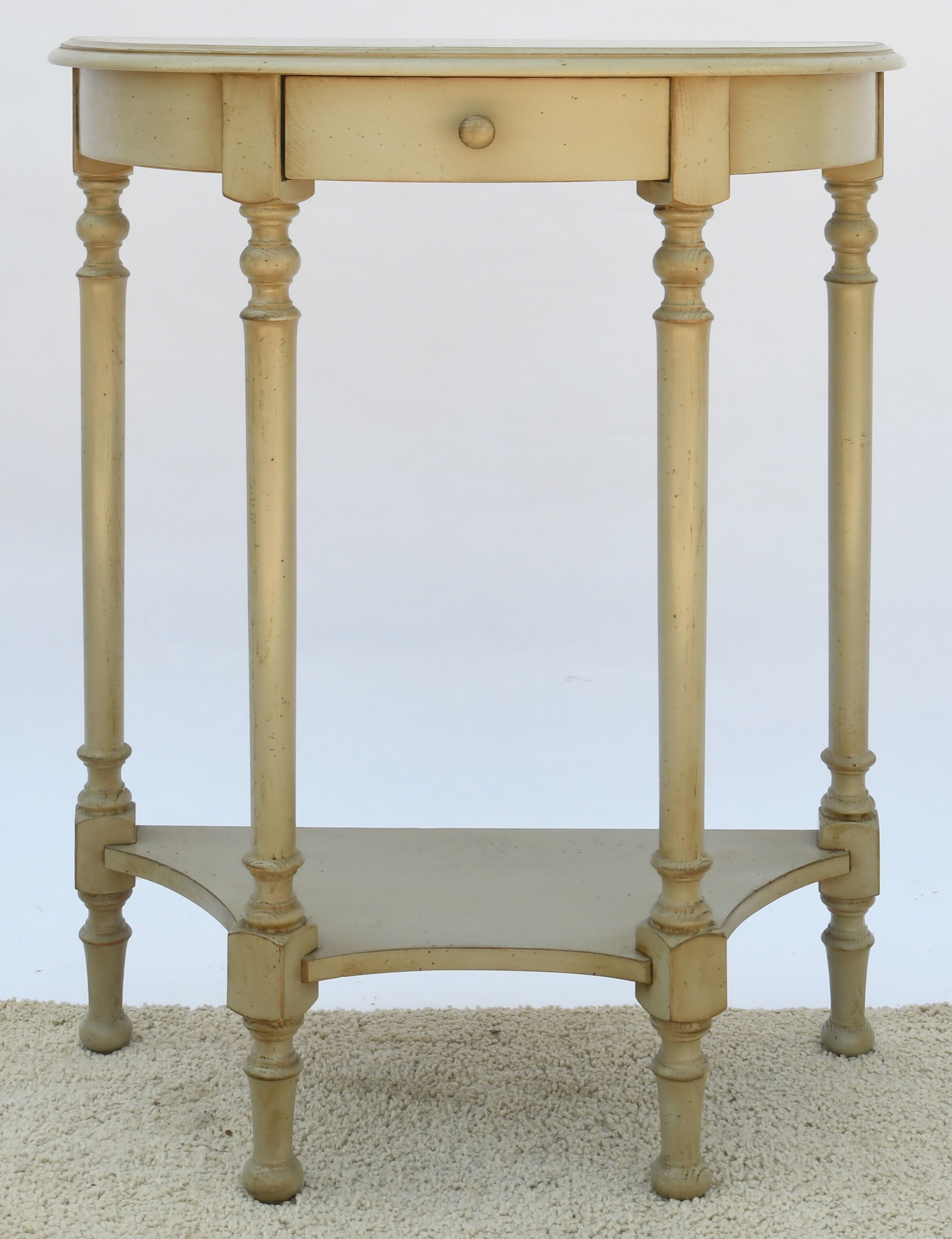 Lacquered wooden console