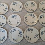 12 L.Bernardaud flat plates