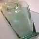 Trapeze vintage thick glass vase