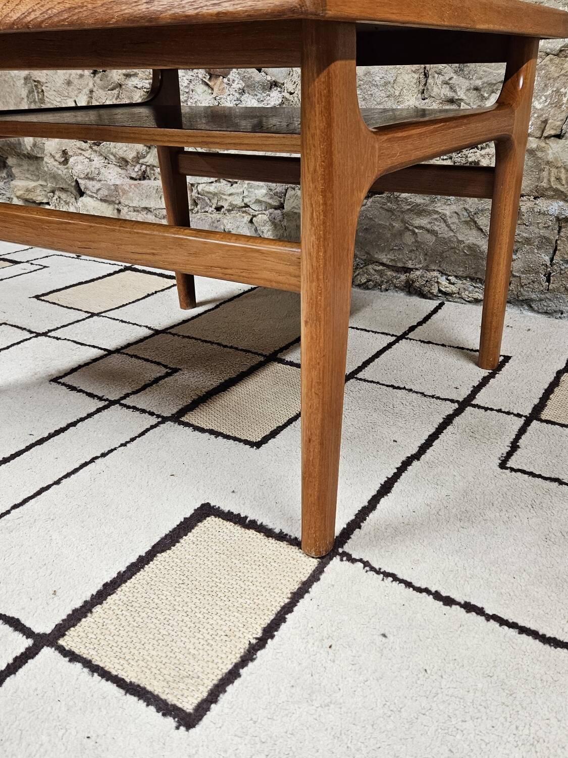 Teak coffee table Denmark 1960"