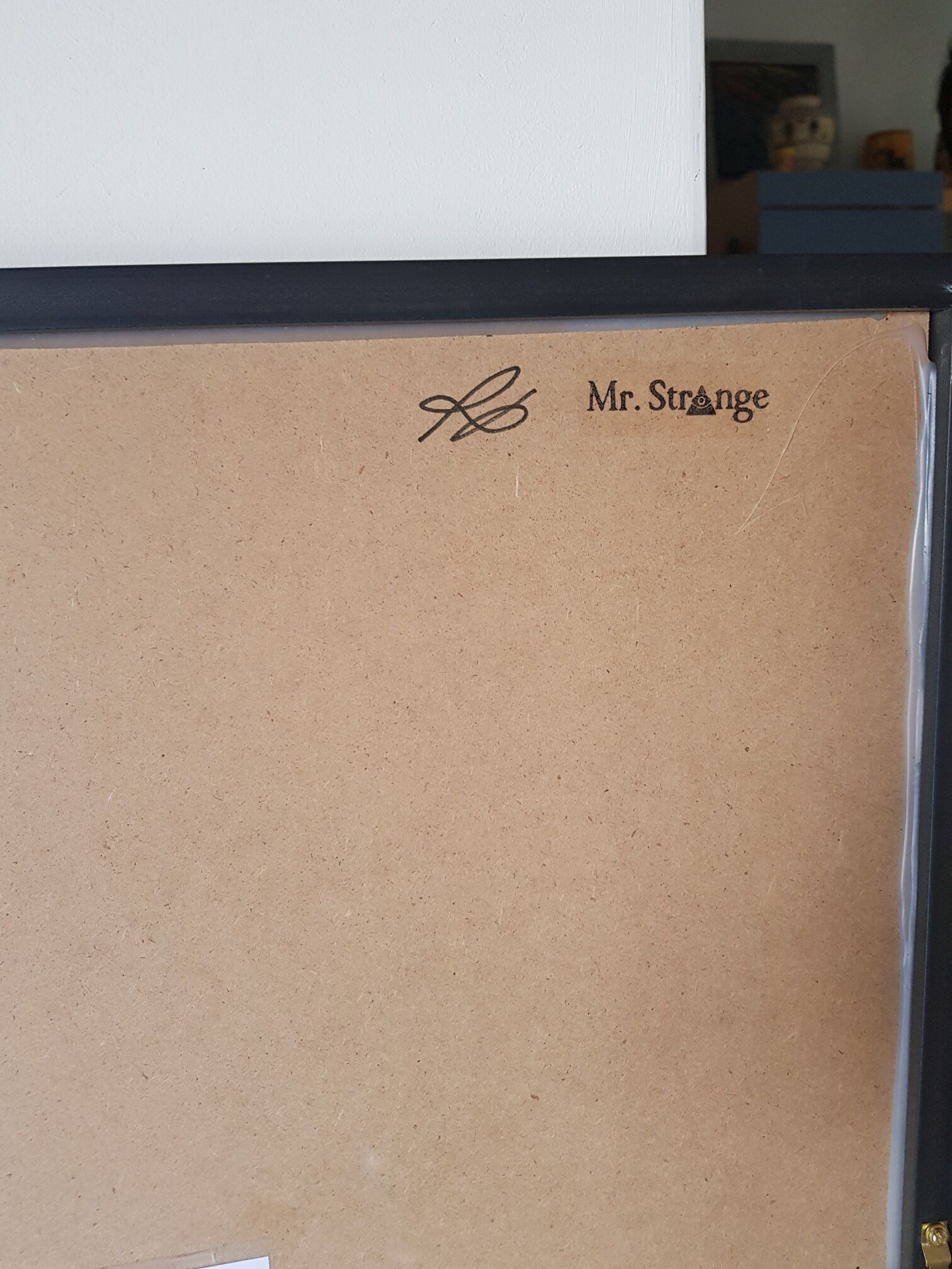 Framed screen printing