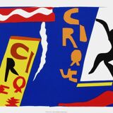 Poster Henri Matisse Le Cirque 1990