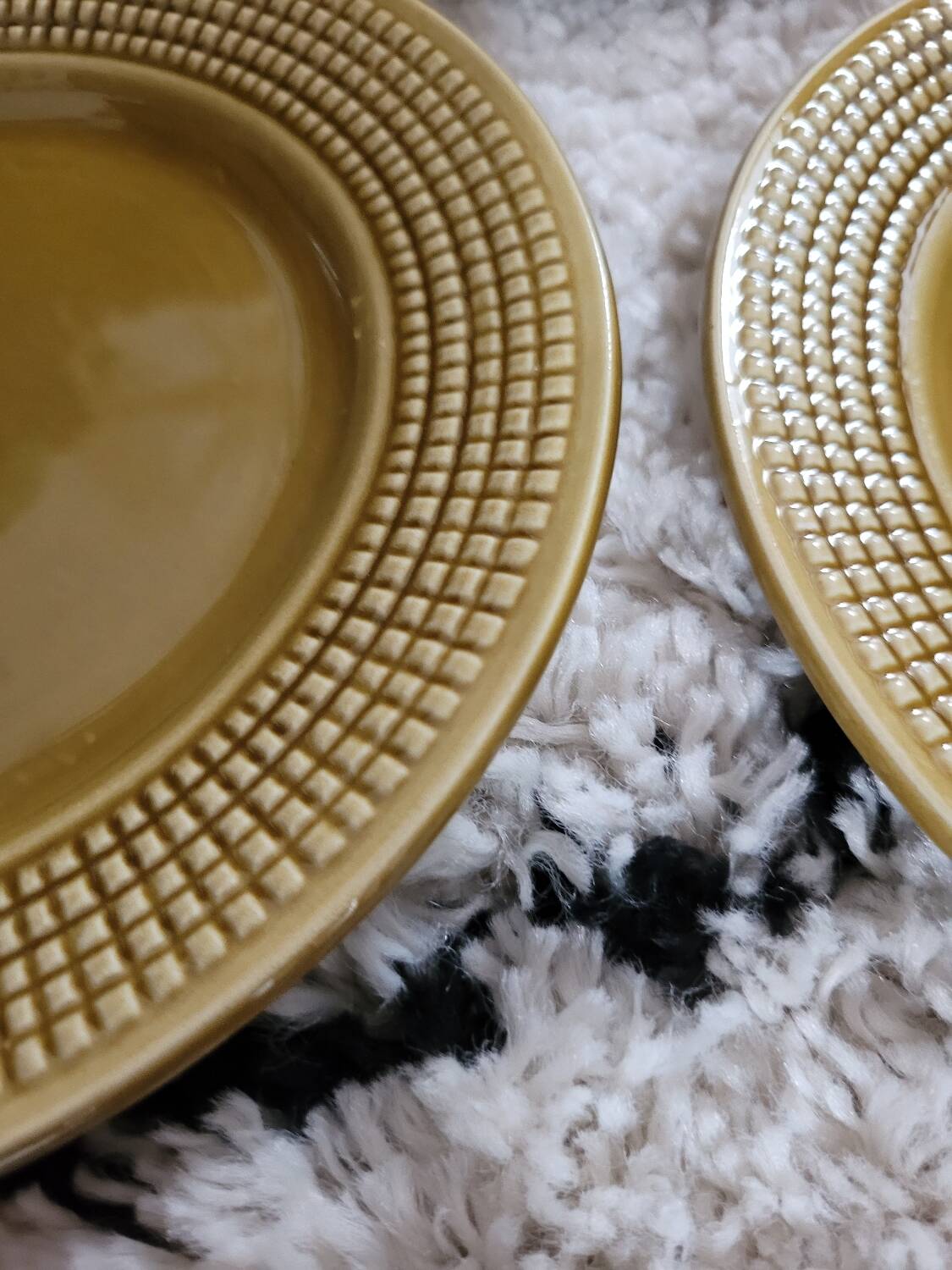 Set of 7 Niderviller dessert plates