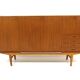 Enfilade scandinave en teck, Suède, 1950