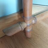 Bamboo mirror 47x41 cm