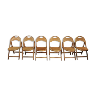 Old folding chairs OTK 1950s