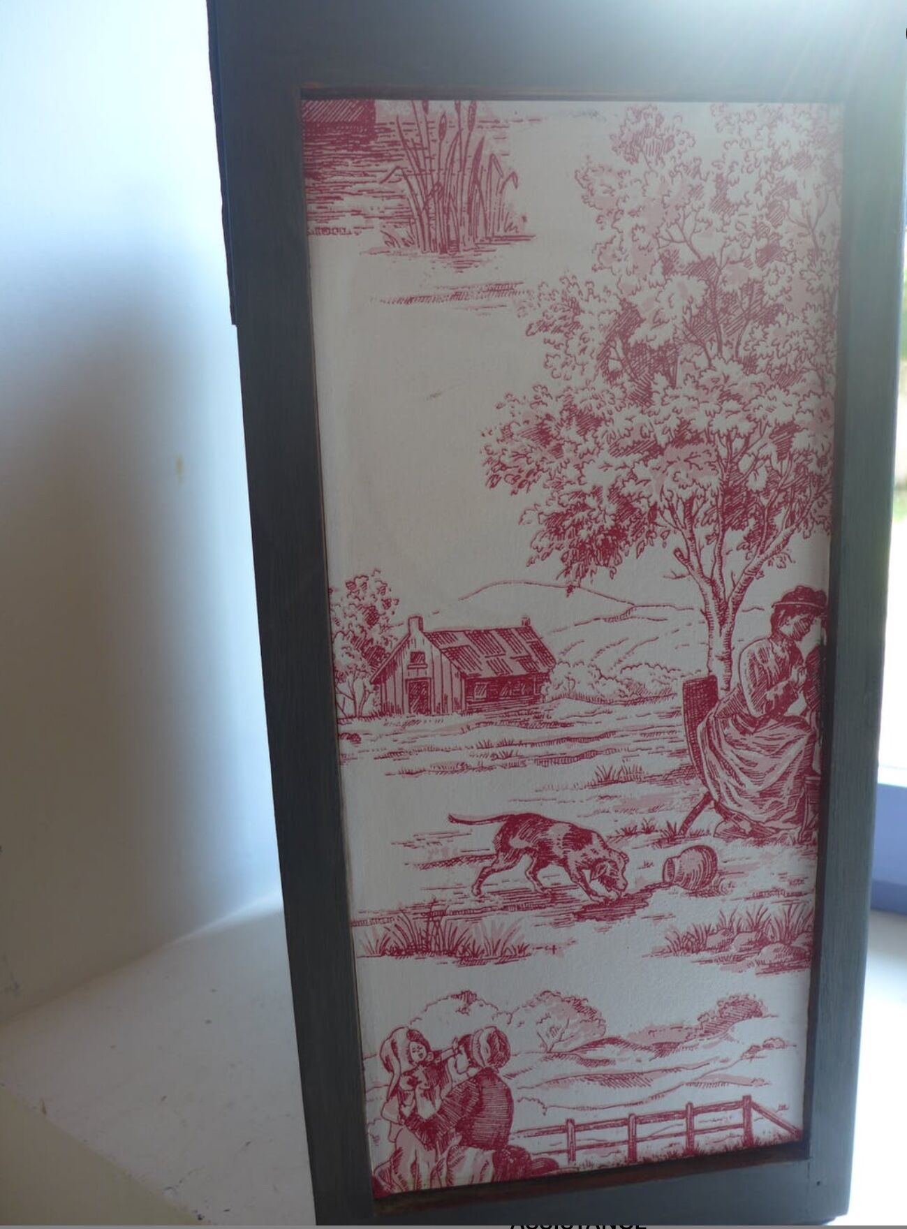 Black pharmacy cabinet